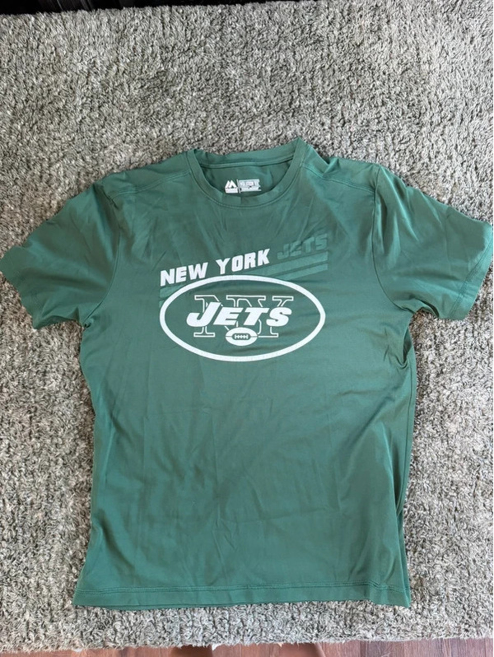 New York Jets Majestic Evolution Tee Cool Base T-Shirt